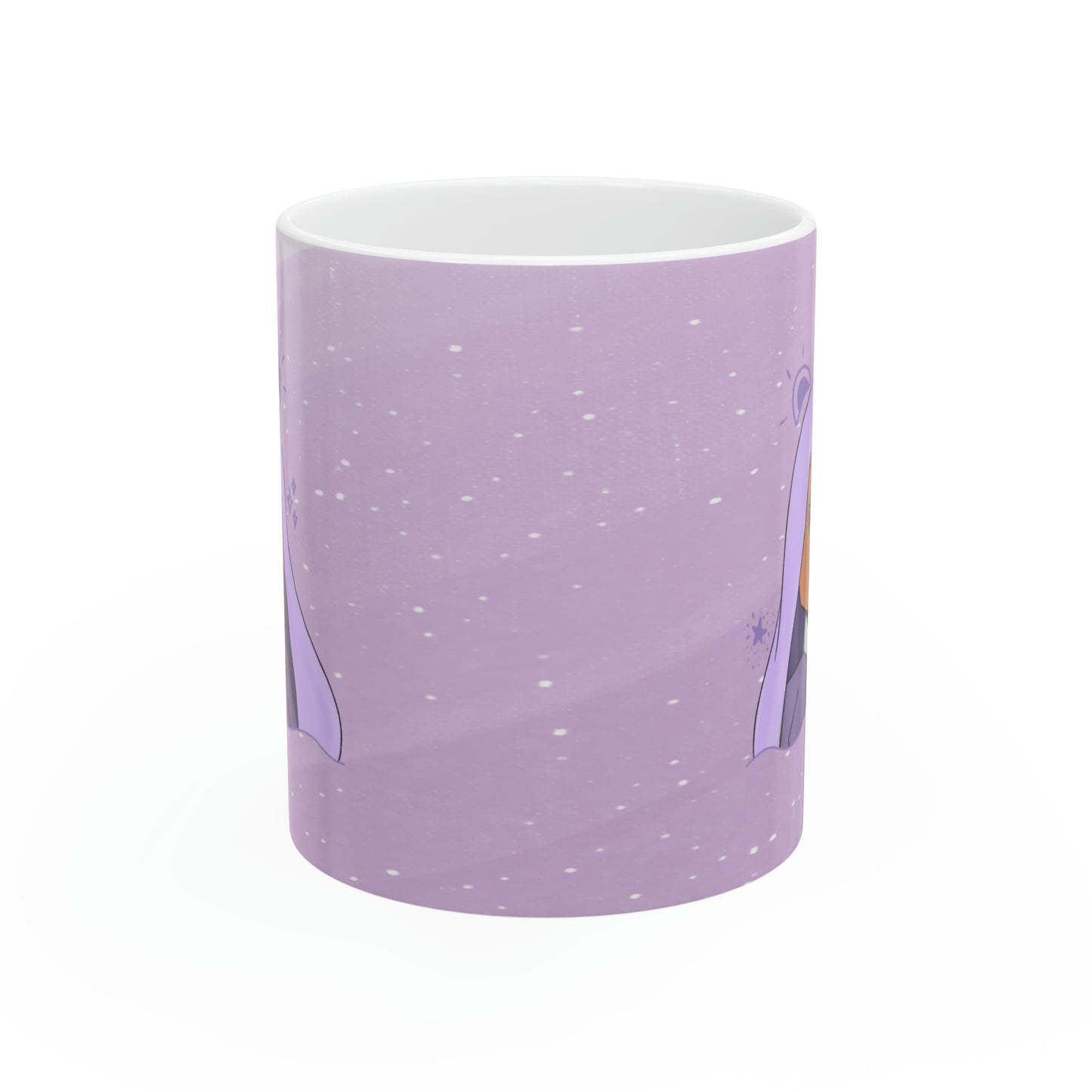 Zaynab Ceramic Glossy Double-Sided Mug