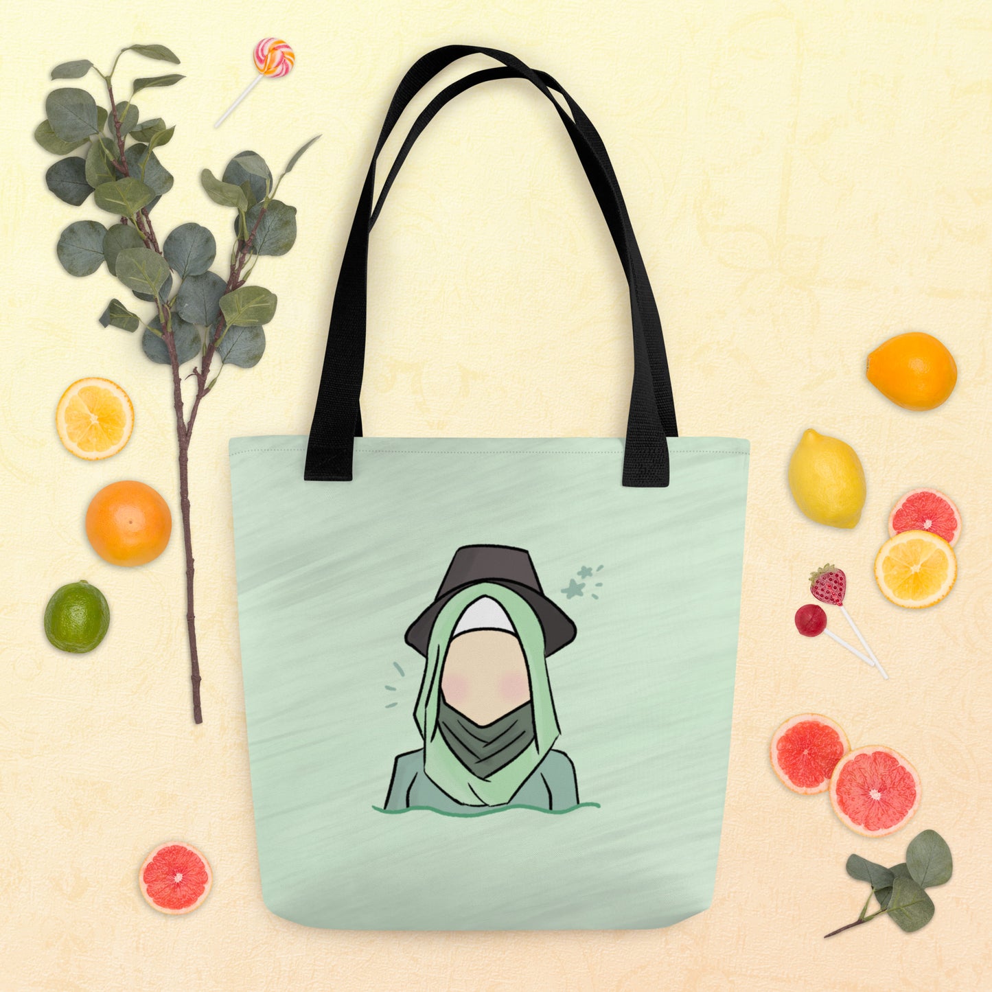 Yasmin - Hijabi Hues Trendy Muslimah Tote Bag