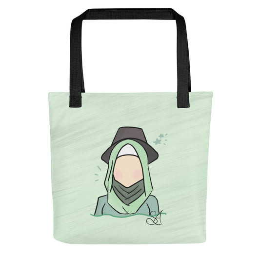 Yasmin - Hijabi Hues Trendy Muslimah Tote Bag